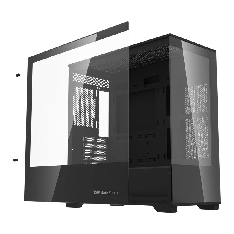 darkFlash DK415P Black 黑色 Micro-ATX Case 不含風扇 (CA-DK415PB)