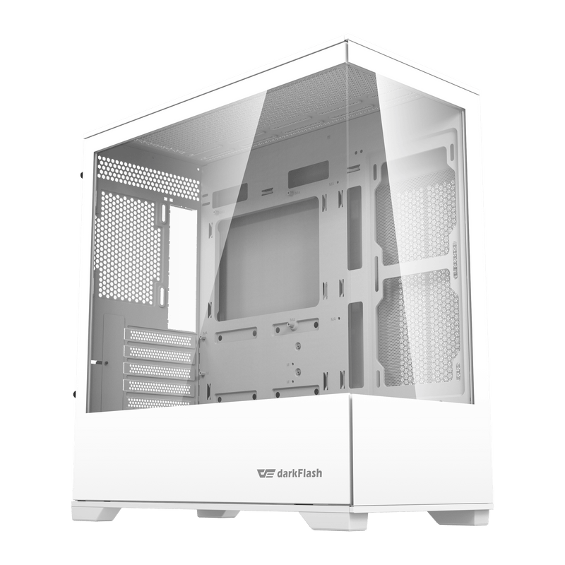 darkFlash DK415P White 白色 Micro-ATX Case 不含風扇 (CA-DK415PW)