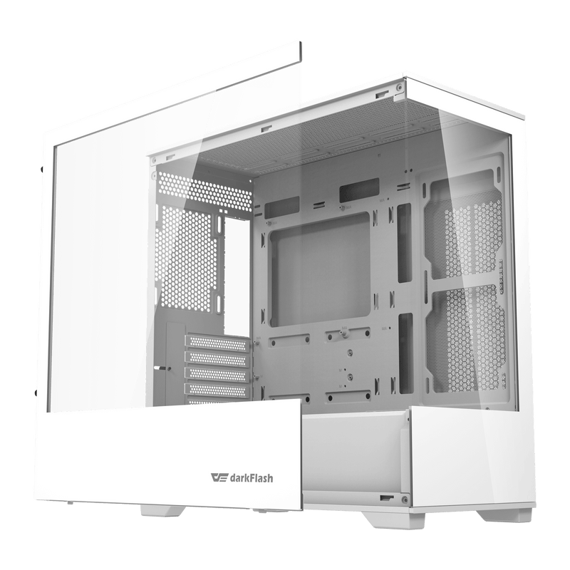 darkFlash DK415P White 白色 Micro-ATX Case 不含風扇 (CA-DK415PW)