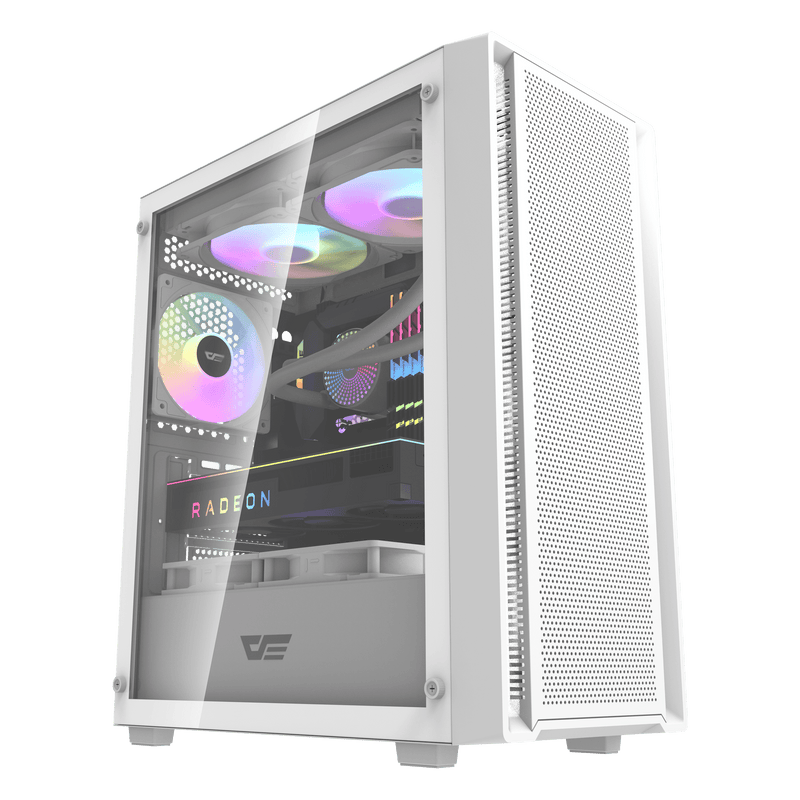 darkFlash DK353MINI White 白色 Micro-ATX Case 不含風扇 (CA-DK353MW)