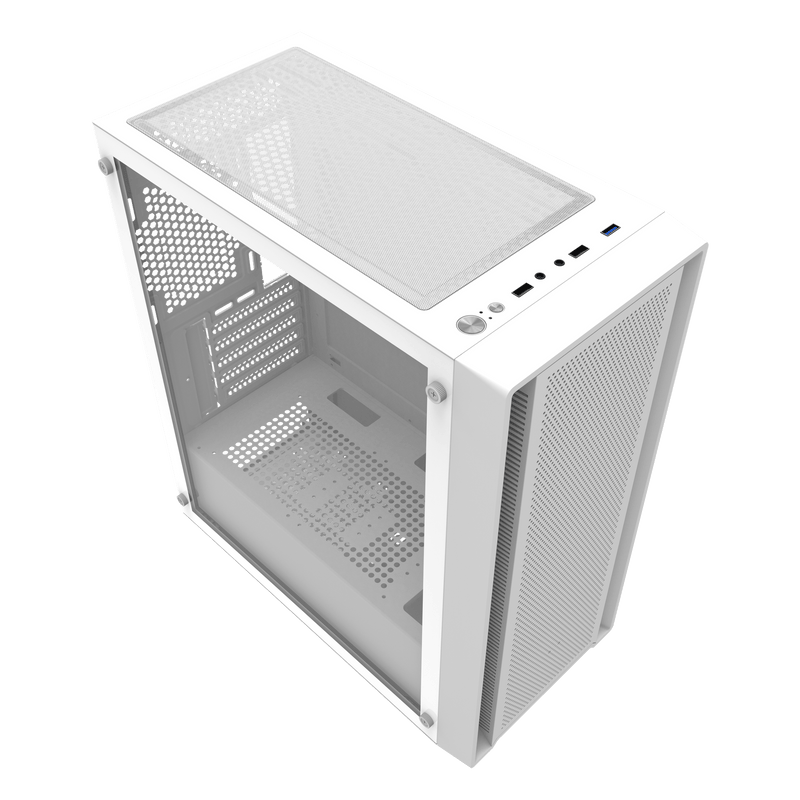 darkFlash DK353MINI White 白色 Micro-ATX Case 不含風扇 (CA-DK353MW)