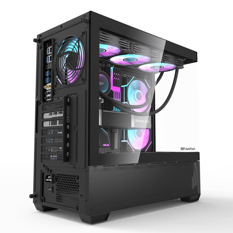 darkFlash DS900 AIR Black 黑色 ATX Case 不含風扇 (CA-DS900AB)