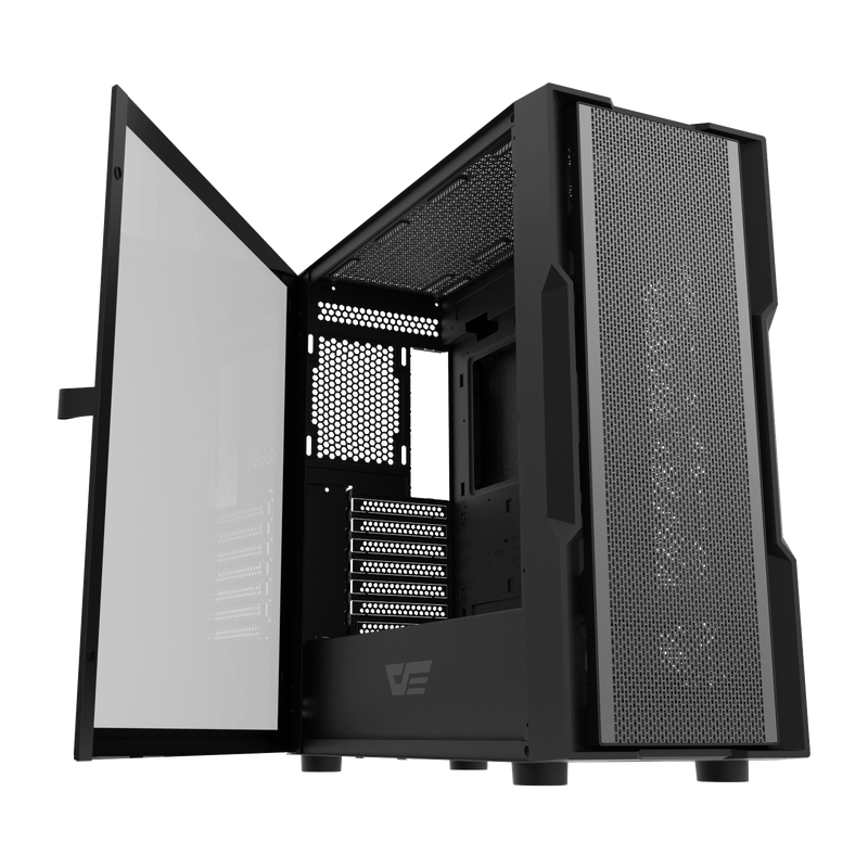 darkFlash DK431 Mesh Black 黑色 ATX Case 附4把ARGB風扇mobo sync (CA-DK431MB)