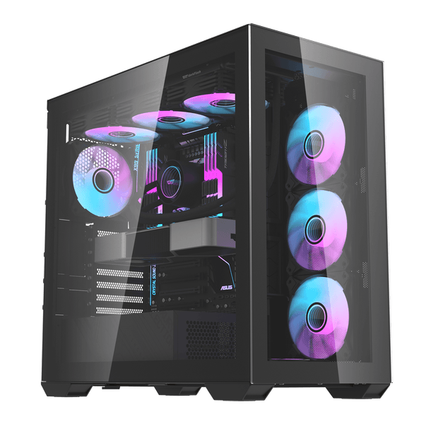 darkFlash DLX4000 Glass Black 黑色 E-ATX Case 不含風扇 (CA-DLX40GB)