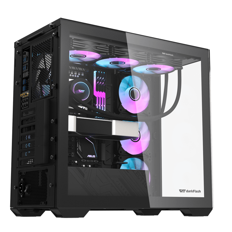 darkFlash DLX4000 Glass Black 黑色 E-ATX Case 不含風扇 (CA-DLX40GB)