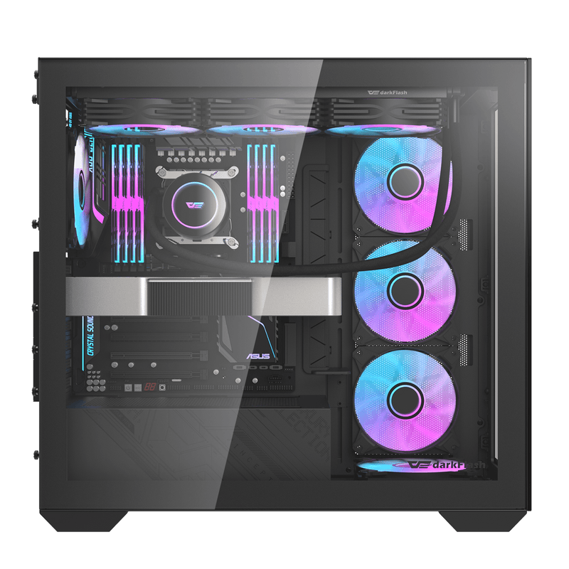 darkFlash DLX4000 Glass Black 黑色 E-ATX Case 不含風扇 (CA-DLX40GB)