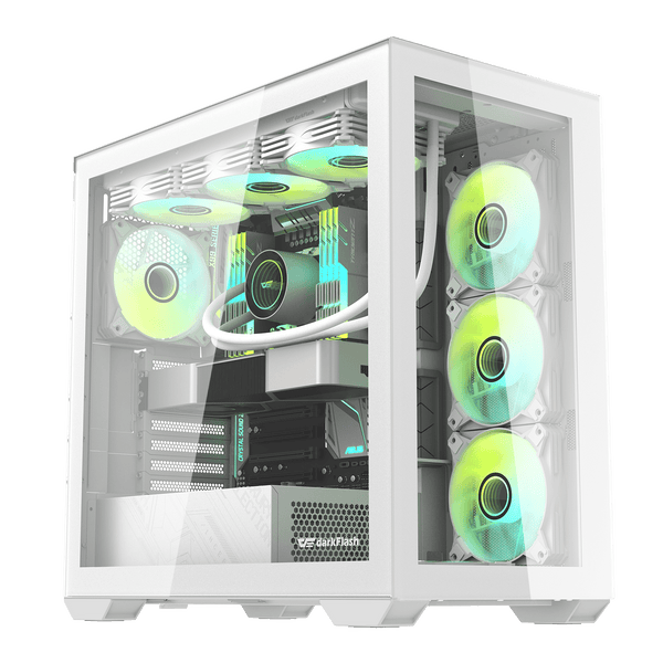 darkFlash DLX4000 Glass White 白色 E-ATX Case 不含風扇 (CA-DLX40GW)