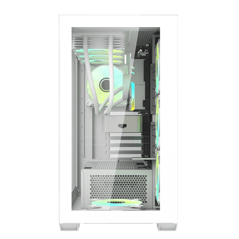 darkFlash DLX4000 Glass White 白色 E-ATX Case 不含風扇 (CA-DLX40GW)