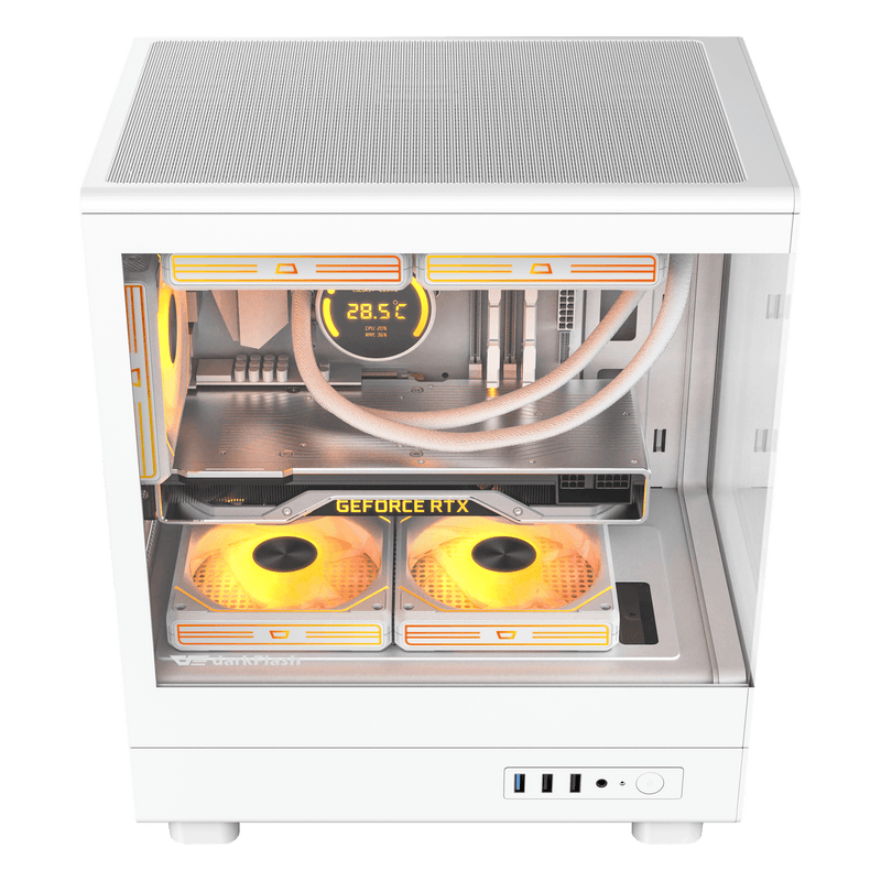 darkFlash DB330M White 白色 Micro-ATX Case (CA-DB330MW)