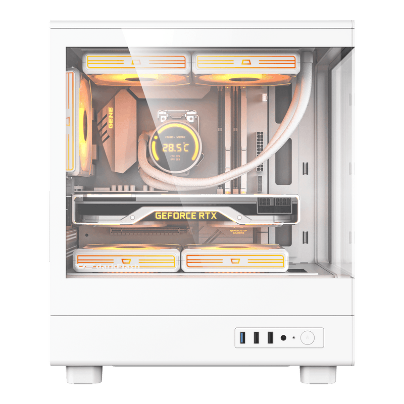 darkFlash DB330M White 白色 Micro-ATX Case (CA-DB330MW)