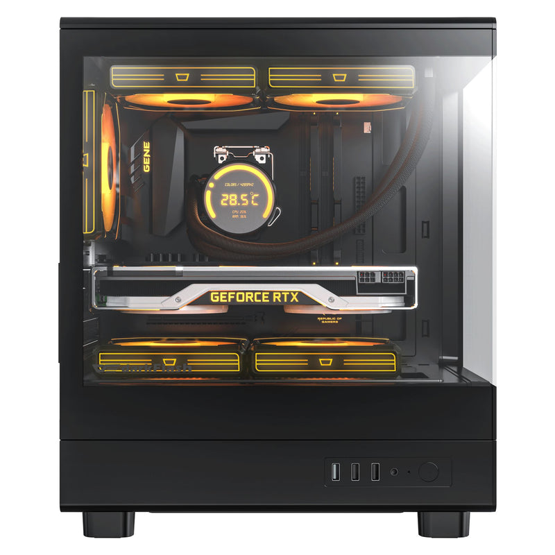 darkFlash DB330M Black 黑色 Micro-ATX Case (CA-DB330MB)