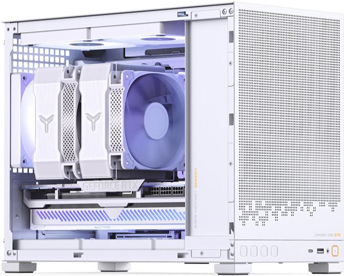 JONSBO D32 Standard White 白色 Tempered Glass Micro-ATX Case