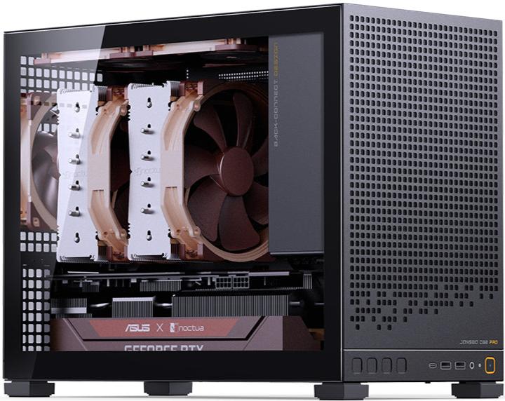 JONSBO D32 PRO Black 黑色 Tempered Glass Micro-ATX Case