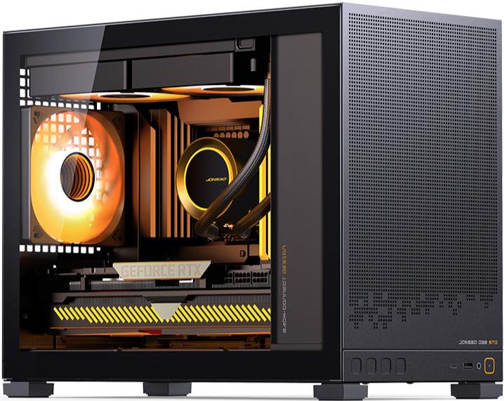 JONSBO D32 Standard Black 黑色 Tempered Glass Micro-ATX Case