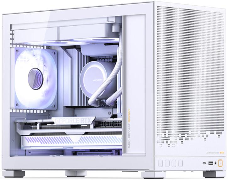 JONSBO D32 Standard White 白色 Tempered Glass Micro-ATX Case