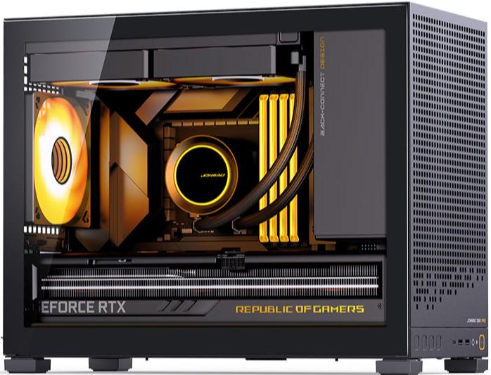 JONSBO D32 PRO Black 黑色 Tempered Glass Micro-ATX Case