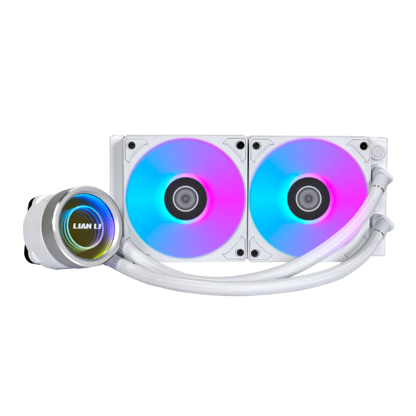 LIAN LI Galahad II Trinity SL-INF 240 White 240mm Liquid CPU Cooler (GA2T24INW WHITE) 