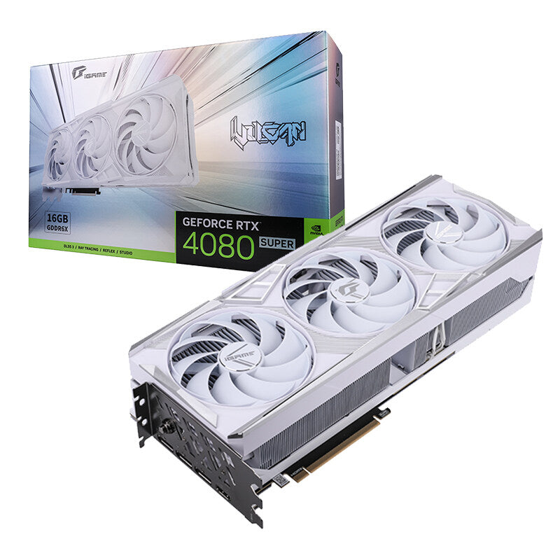 COLORFUL iGame GeForce RTX 4080 Super Vulcan White OC 16GB-V GDDR6X 