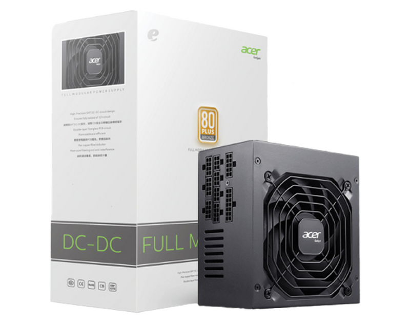 Acer AC1000 Black 1000W (PCIe5.0) 80Plus Gold Fully Modular Power Supply