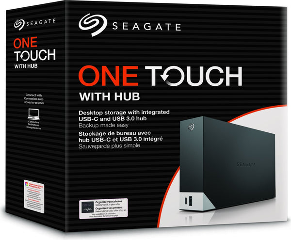 Seagate 18TB 3.5" One Touch Hub STLC18000402 USB 3.0 External Hard Drive