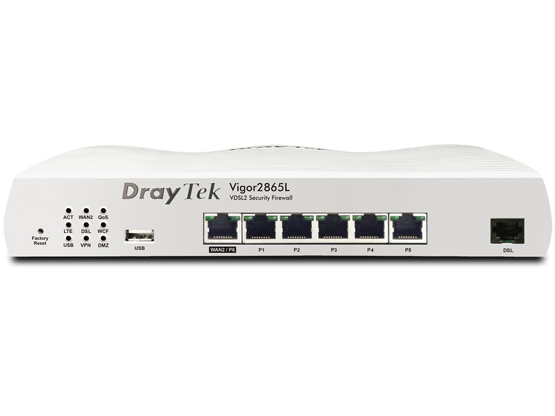 DrayTek Vigor-2865-L Vigor 2865 with 4G LTE WAN