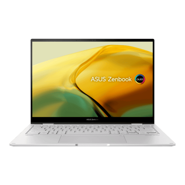 ASUS ZenBook 14 Flip - Silver / 14 Touch / 3K 2880x1800, OLED / i7-1360P / 16G / 1TB SSD / W11H (2 years warranty) - UP3404VA-OLED-S7009WTS 