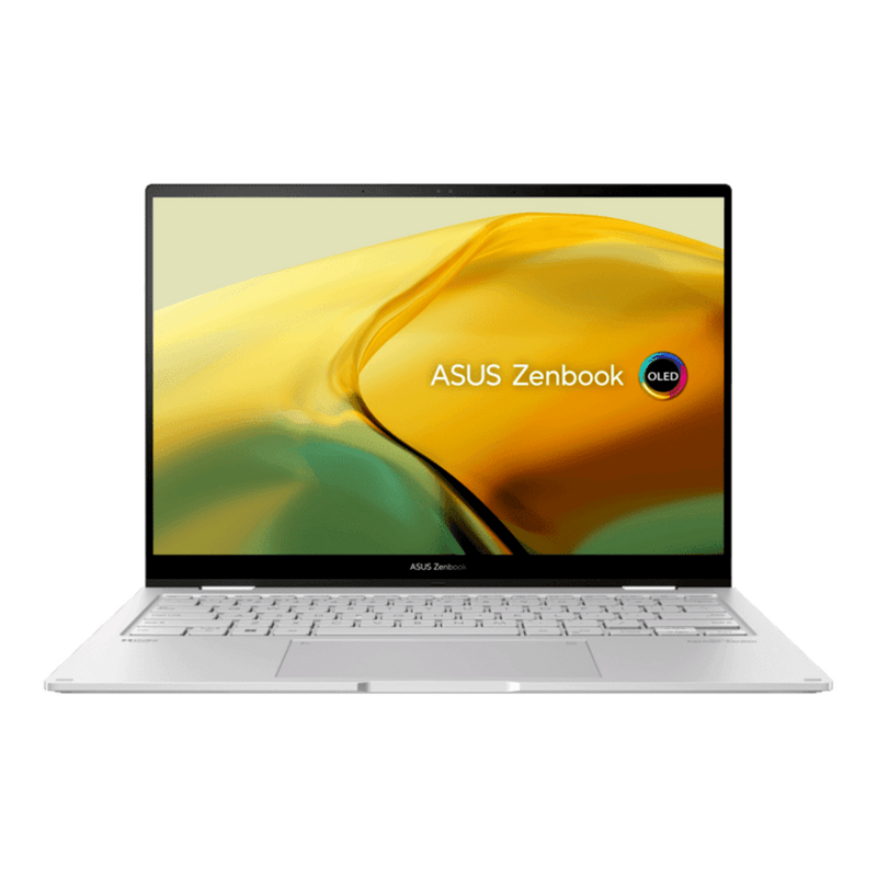 ASUS ZenBook 14 Flip - Silver / 14 Touch / 3K 2880x1800,OLED / i7-1360P / 16G / 1TB SSD / W11H (2年保養) - UP3404VA-OLED-S7009WTS