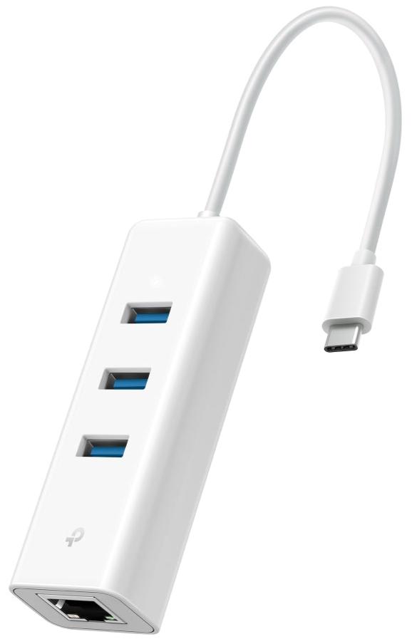 TP-Link UE330C USB Type-C 2-In-1 3 Ports Hub & Gigabit Ethernet Adapter