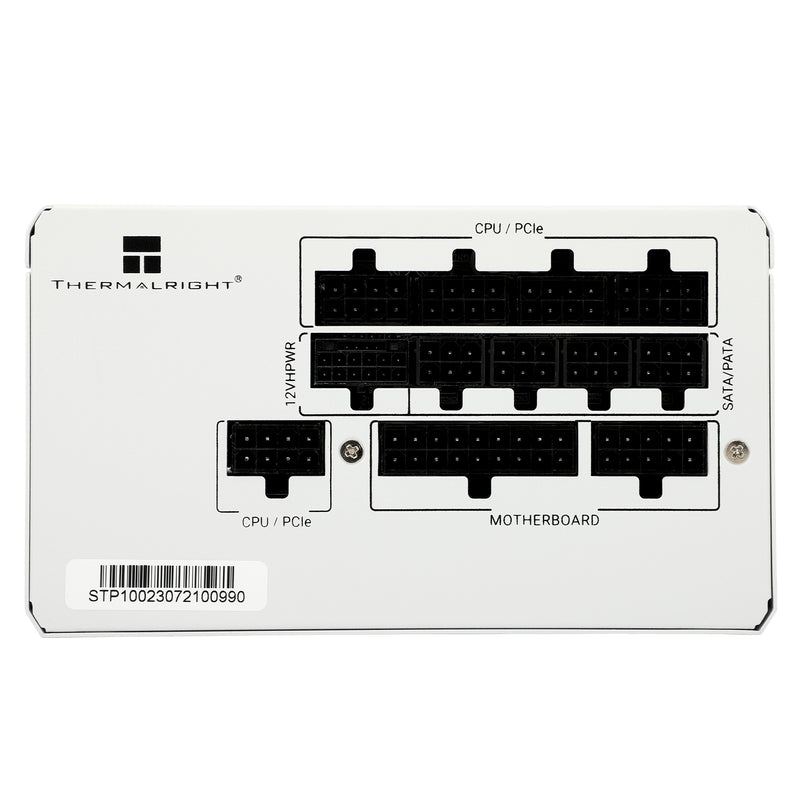 Thermalright 1000W TP1000 White 白色 PCIE 5.0 ATX 3.0 80Plus Platinum Full Modular Power Supply (TMR-TPW1000PLATINUM-W)