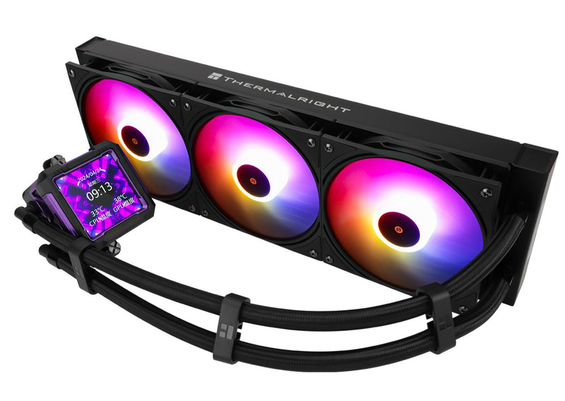 Thermalright Frozen Warframe PRO 360 BLACK 黑色 ARGB 360mm Liquid CPU Cooler