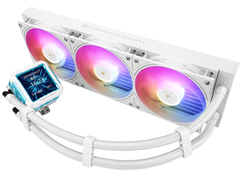 Thermalright Frozen Warframe PRO 360 WHITE 白色 ARGB 360mm Liquid CPU Cooler