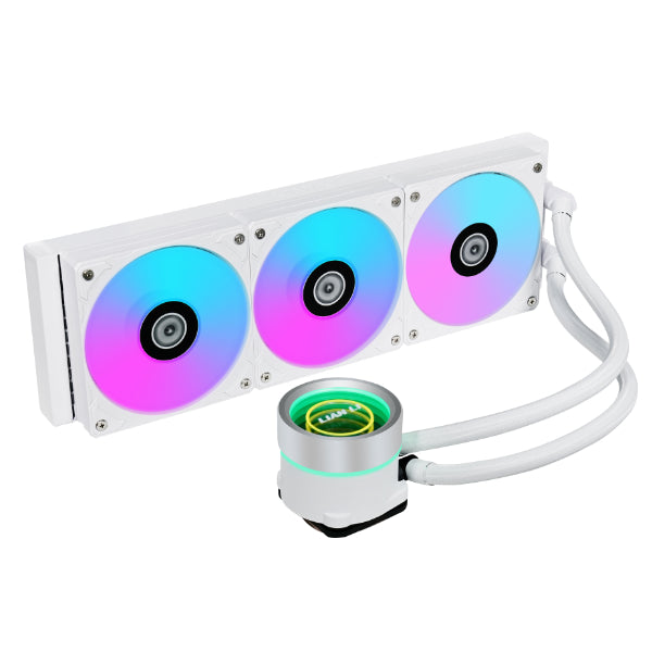 LIAN LI Galahad II Trinity SL-INF 360 White 360mm Liquid CPU Cooler (GA2T36INW WHITE) 