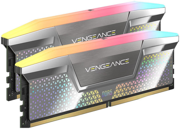 CORSAIR 48GB Kit (2x24GB) VENGEANCE RGB CUDIMM CMHC48GX5M2X8000C38 DDR5 8000MHz Memory