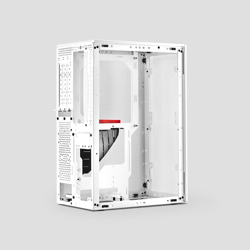 SSUPD Meshroom S V2 Snow White 白色 Mini-ITX Case with PCIE 4.0 Riser Cable SU-C-MSRS-PI14-WT