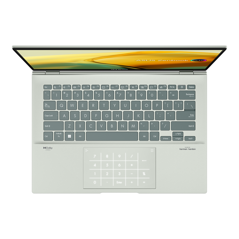 ASUS (UX3402) ZenBook 14 - Silver / 14 / 3K 2880x1800,OLED / i7-1360P / 16G / 1TB SSD / W11H (3年保養) - ZENBOOK 14 OLED-FS7P