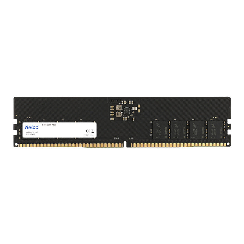 Netac 8GB Basic DDR5-4800 C40 288-Pin UDIMM Memory NTBSD5P48SP-08