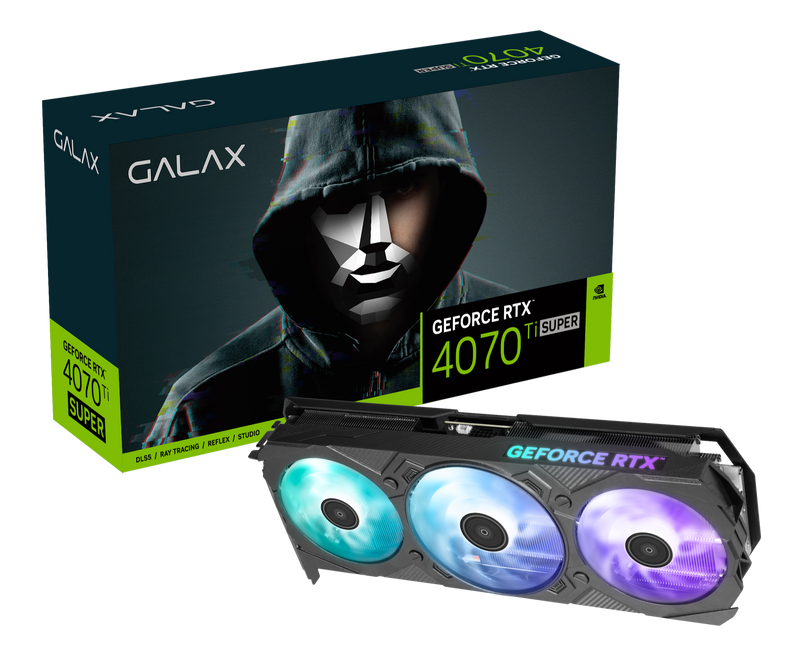 GALAX GeForce RTX 4070 Ti Super EX Gamer 1-Click OC V2 16GB GDDR6X