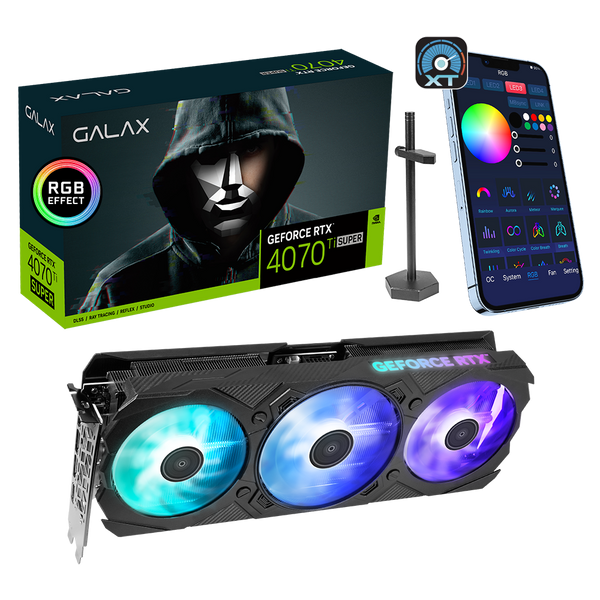 GALAX GeForce RTX 4070 Ti Super EX Gamer 1-Click OC V2 16GB GDDR6X