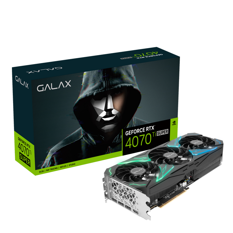 GALAX GeForce RTX 4070 Ti Super SG 1-Click OC 16GB GDDR6X 