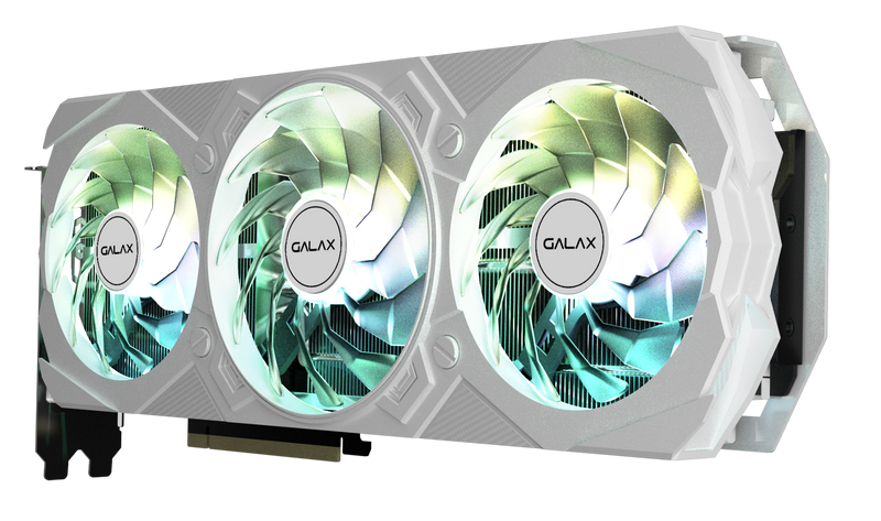 GALAX GeForce RTX 4070 Super EX Gamer White 1-Click OC 12GB GDDR6X