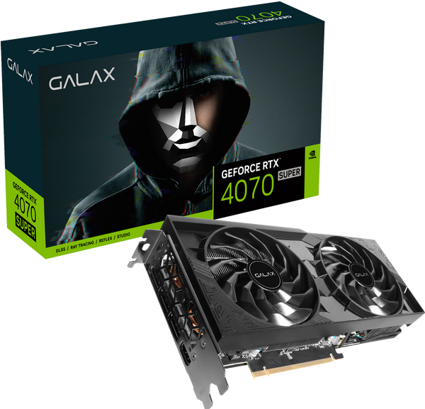 GALAX GeForce RTX 4070 Super 1-Click OC 2X V2 12GB GDDR6X