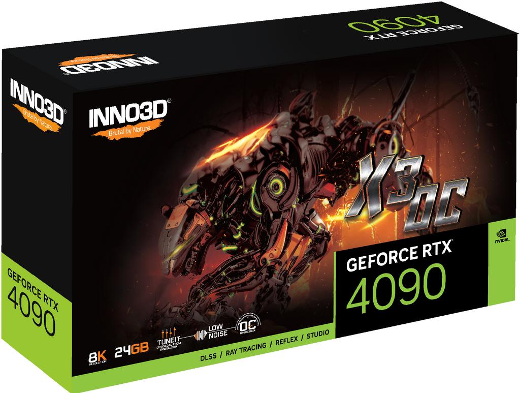 INNO3D GeForce RTX 4090 X3 OC 24GB GDDR6X