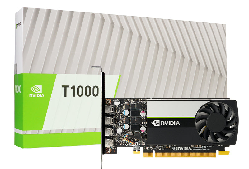 NVIDIA QUADRO T1000 (LP) CUDA-896 8GB GDDR6