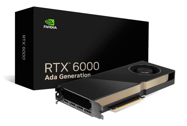 NVIDIA RTX 6000 Ada Generation 48GB GDDR6 Graphics Card