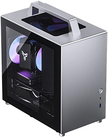 JONSBO T8 PLUS (Silver 銀色) 便携式 ITX Portable Case