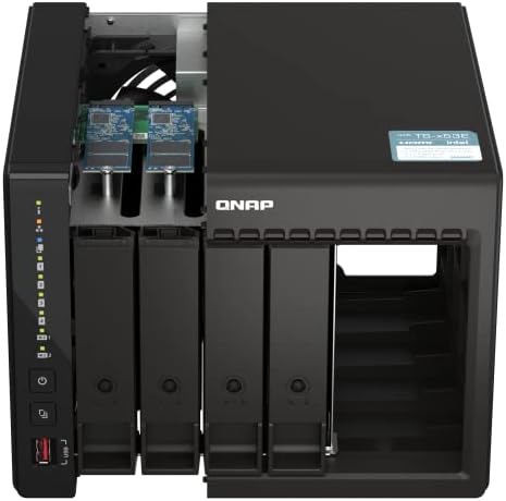 QNAP TS-453E-8G 4-Bay NAS (Intel® Celeron® J6412 Quad Core CPU, 8GB Ram)