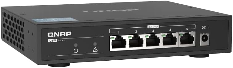 QNAP QSW-1105-5T 2.5GbE Switch 