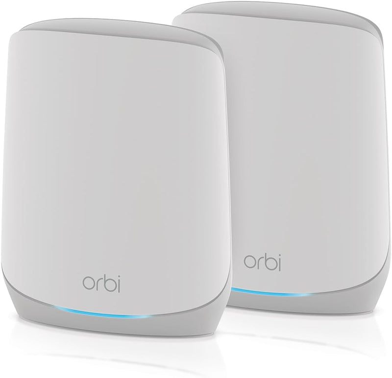 【驚喜優惠】NETGEAR Orbi RBK762S AX5400 WiFi 6 Whole Home Tri-Band Mesh 6 System (2件裝)