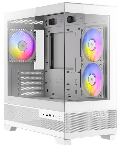 ANTEC CX500M ARGB White 白色 無立柱全景 MATX Case *內附3把ARGB風扇