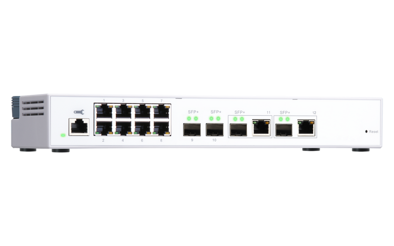 QNAP QSW-M408-2C L2 Web-Managed 10GbE Switch 